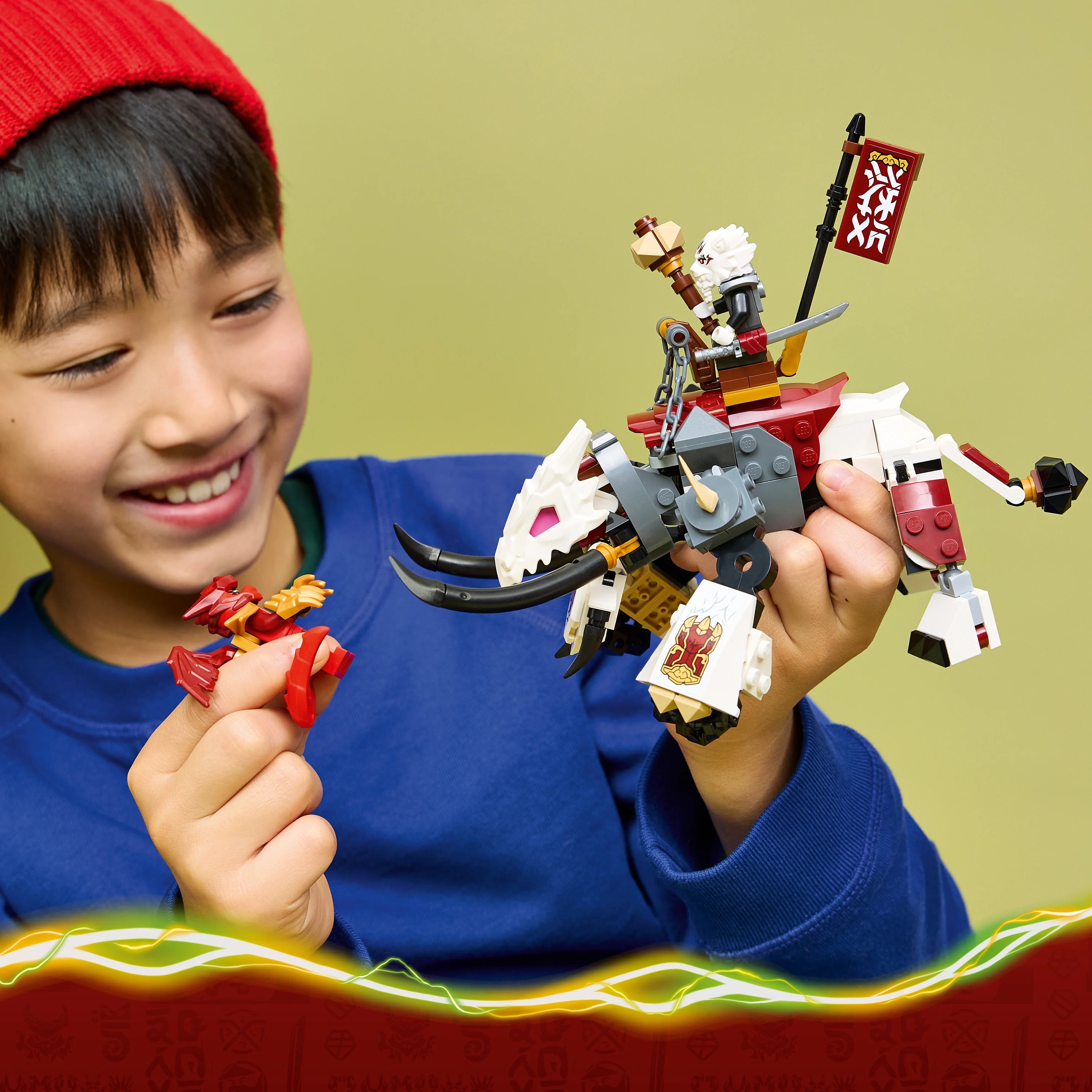 Lego Ninjago Zilvar And Grimtak The Dragon Beast 71863