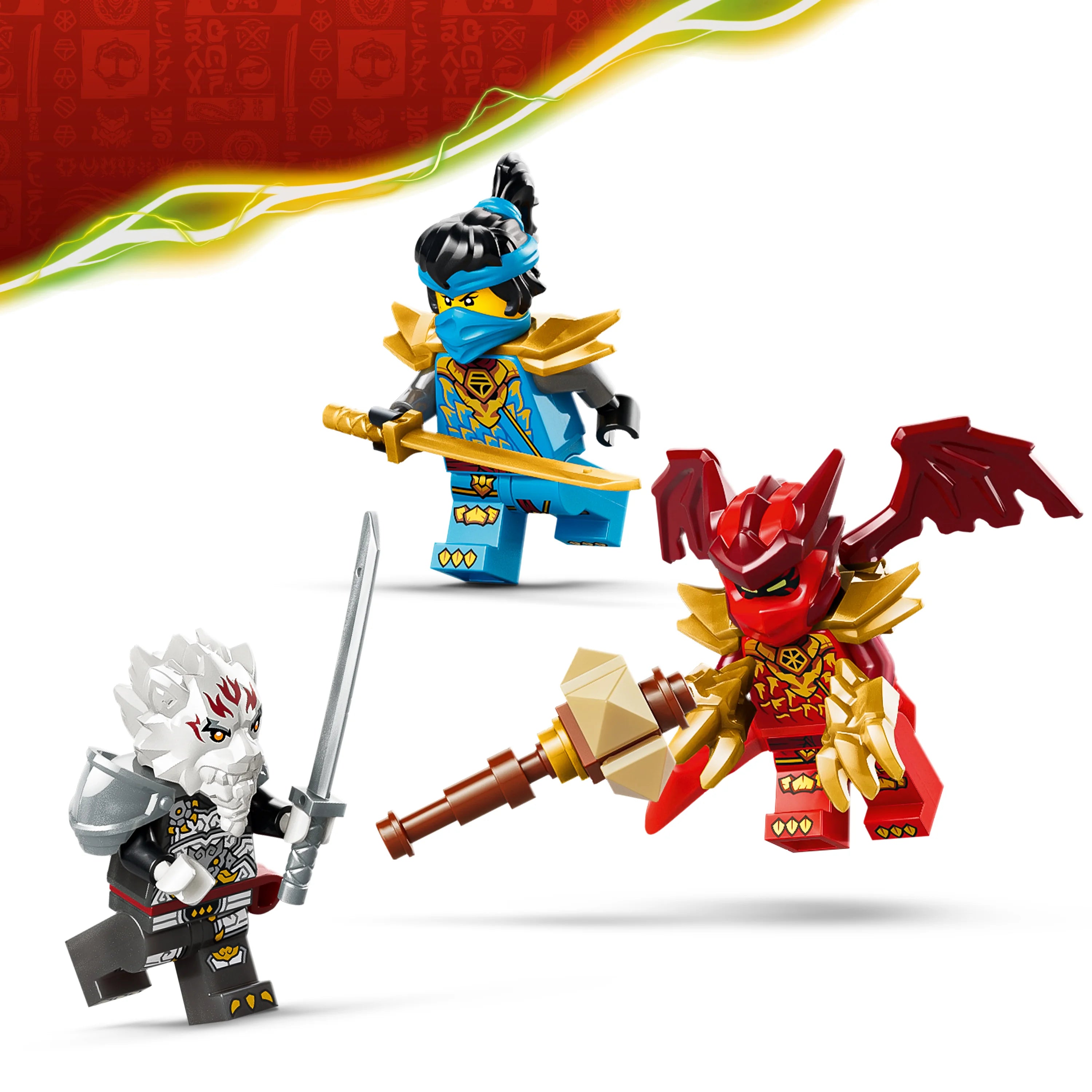 Lego Ninjago Zilvar And Grimtak The Dragon Beast 71863