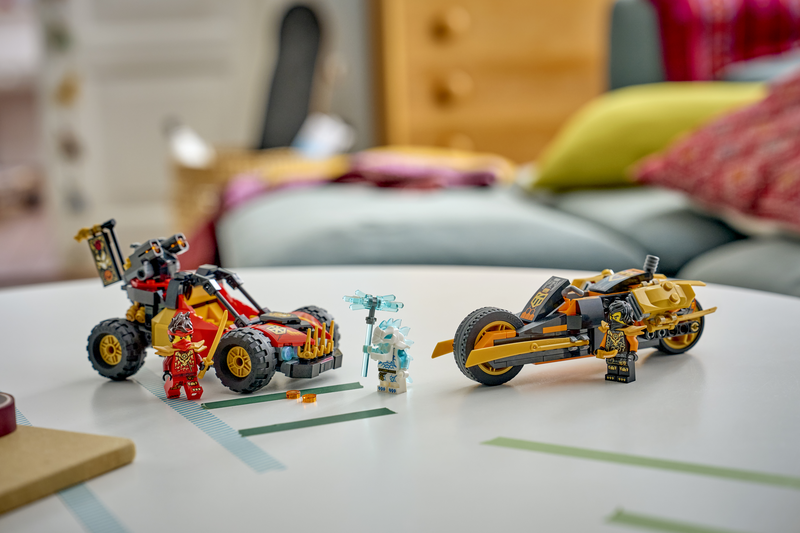 Lego Ninjago Kai And Cole’s Combiner Vehicles 71864