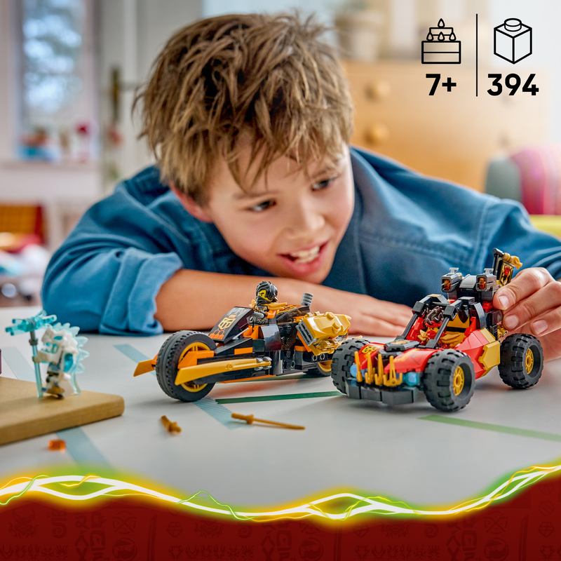 Lego Ninjago Kai And Cole’s Combiner Vehicles 71864