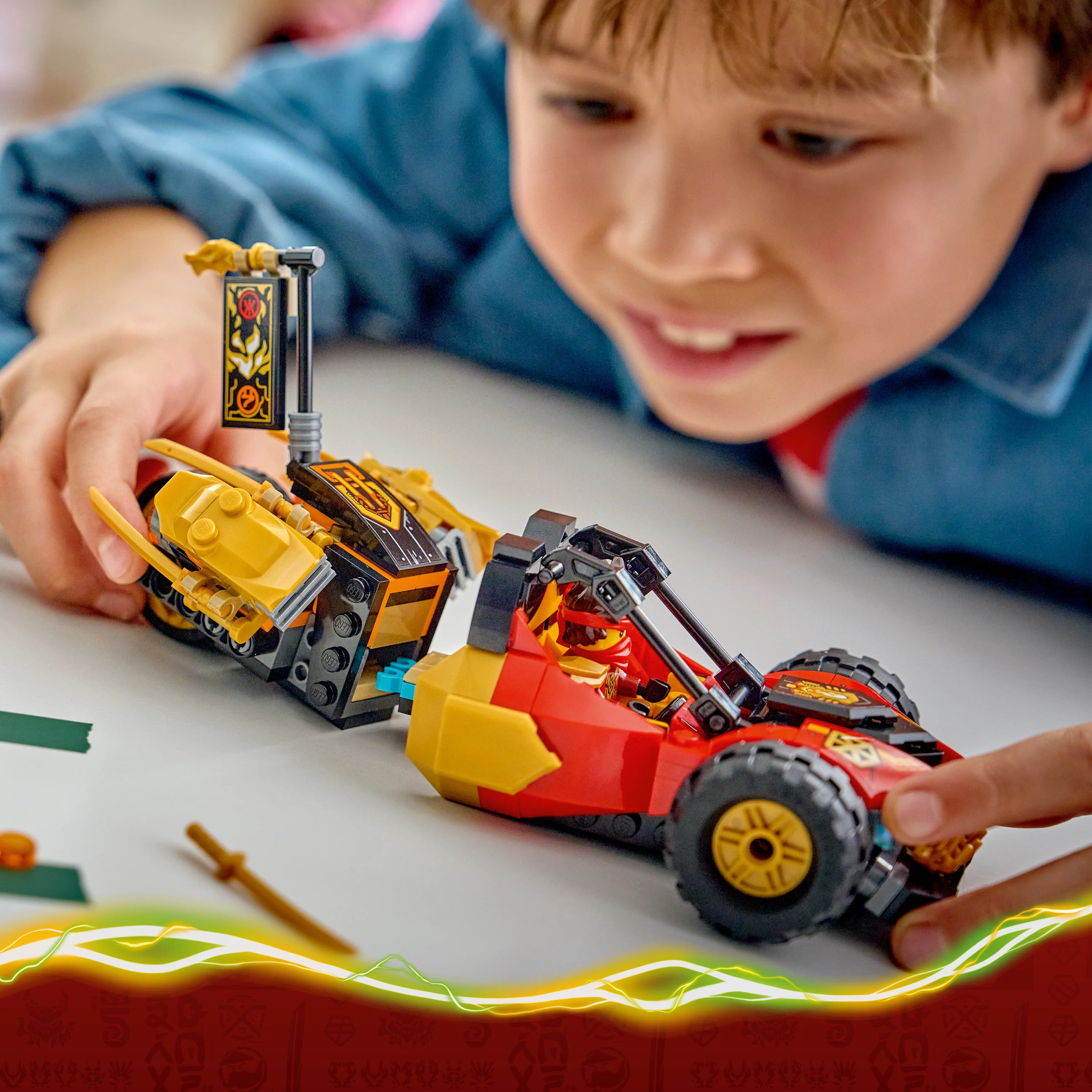 Lego Ninjago Kai And Cole’s Combiner Vehicles 71864