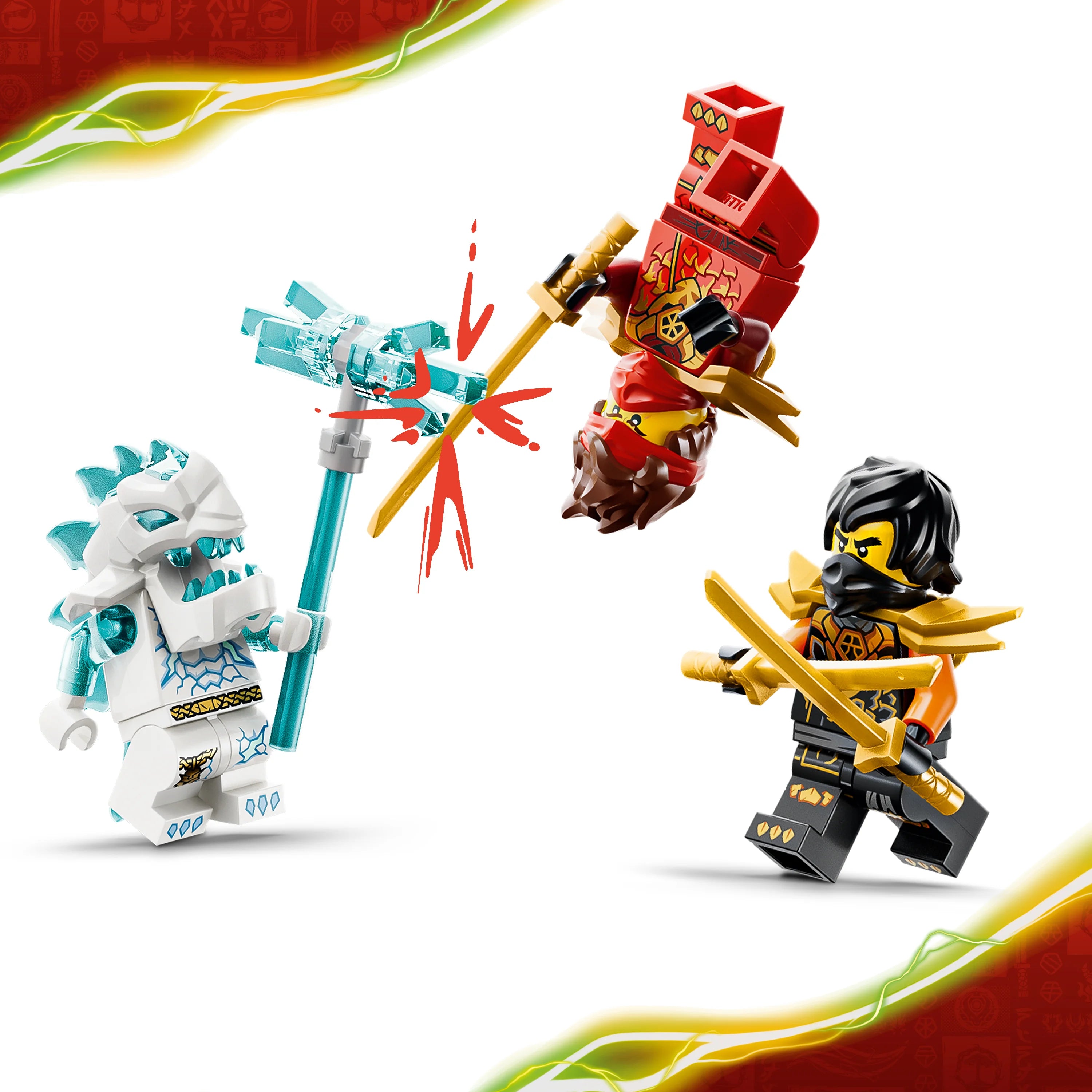 Lego Ninjago Kai And Cole’s Combiner Vehicles 71864