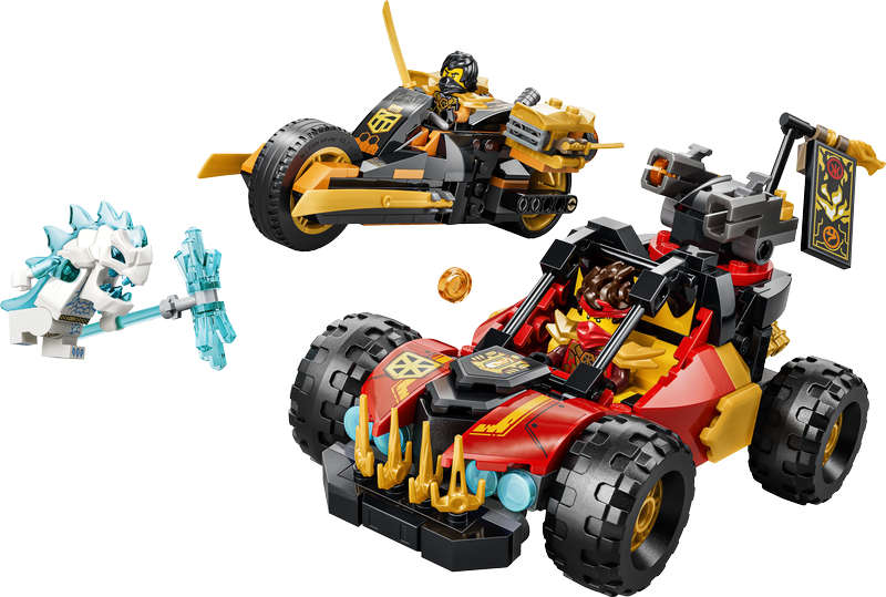 Lego Ninjago Kai And Cole’s Combiner Vehicles 71864