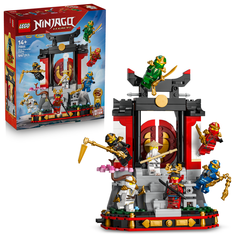 Lego® Ninjago® Ninja Character Display 15Th Anniversary 71866