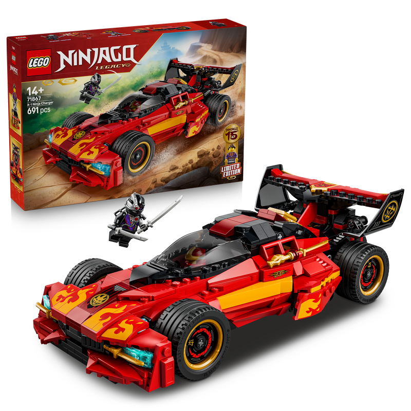 Lego Ninjago X-1 Ninja Charger 15Th Anniversary 71867