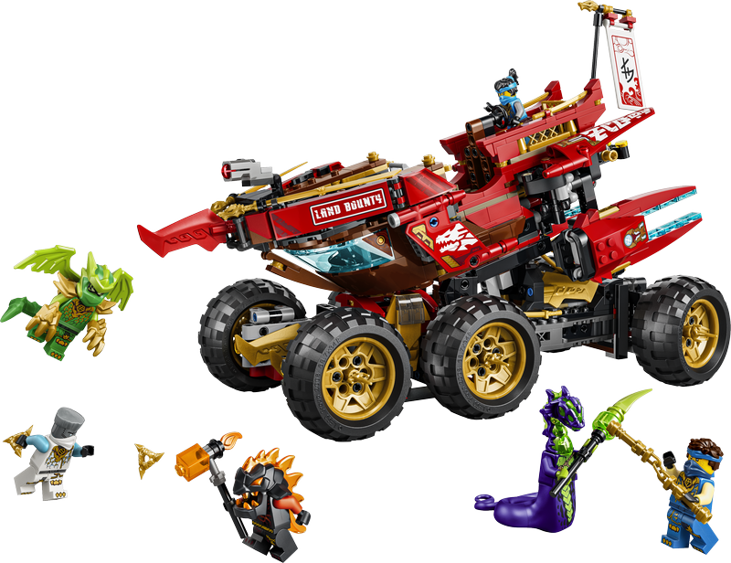 Lego Ninjago Land Bounty - 3-In-1 Toy Truck 71869