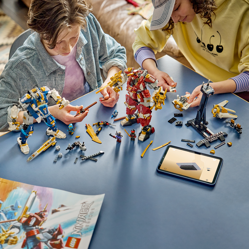 Lego Ninjago The Twin Titan Mechs Building Toy 71870