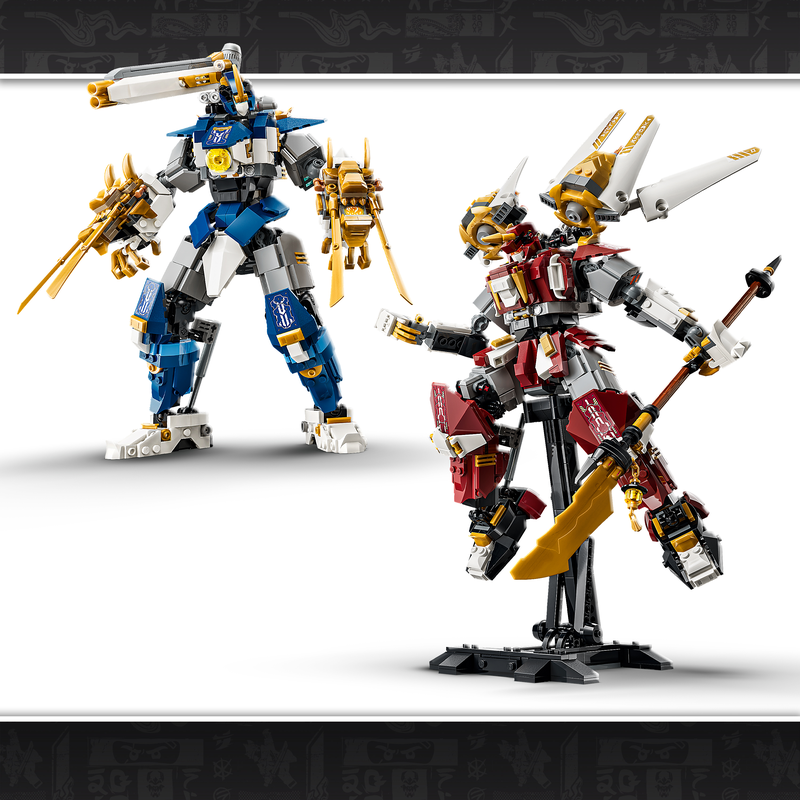 Lego Ninjago The Twin Titan Mechs Building Toy 71870