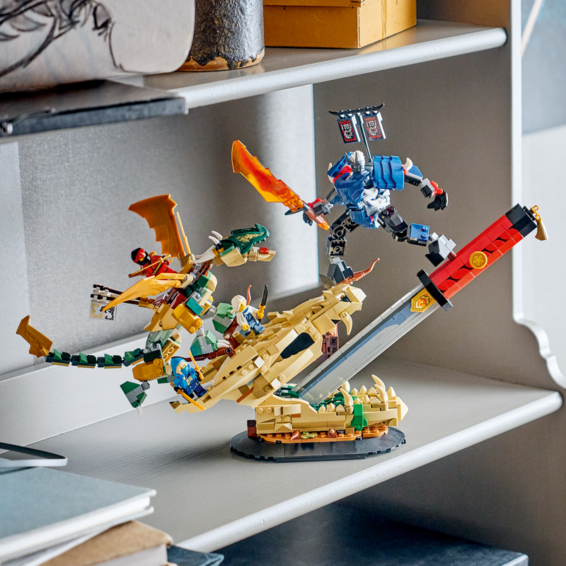 Lego Ninjago Battle At The Dragon’s Blade Toy 71871