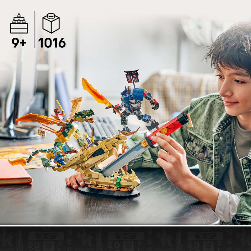 Lego Ninjago Battle At The Dragon’s Blade Toy 71871