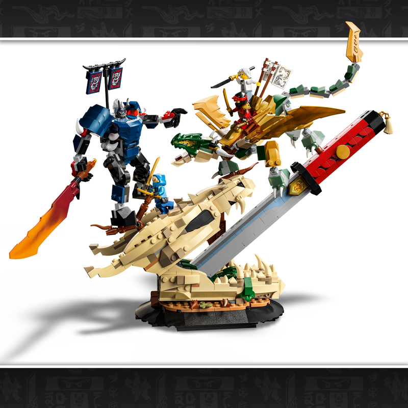 Lego Ninjago Battle At The Dragon’s Blade Toy 71871