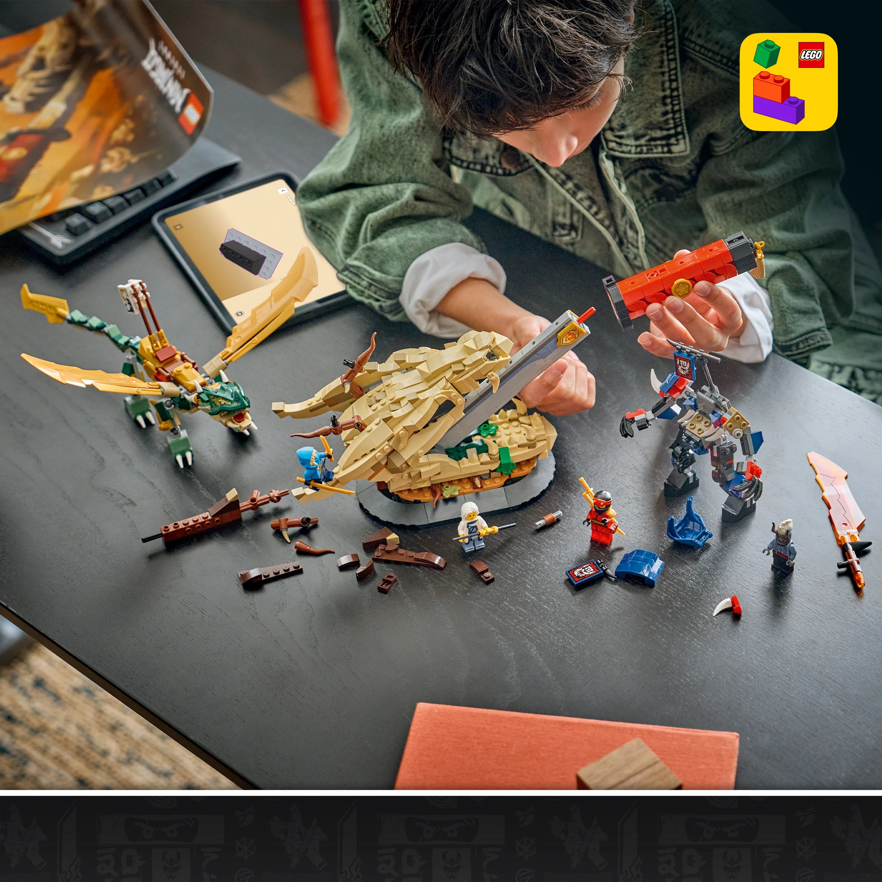 Lego Ninjago Battle At The Dragon’s Blade Toy 71871