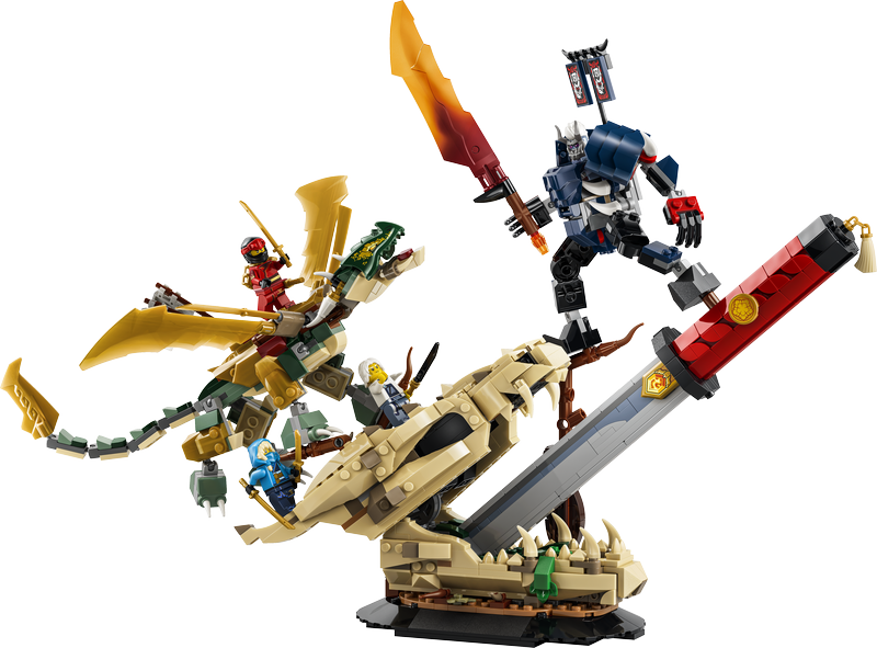 Lego Ninjago Battle At The Dragon’s Blade Toy 71871