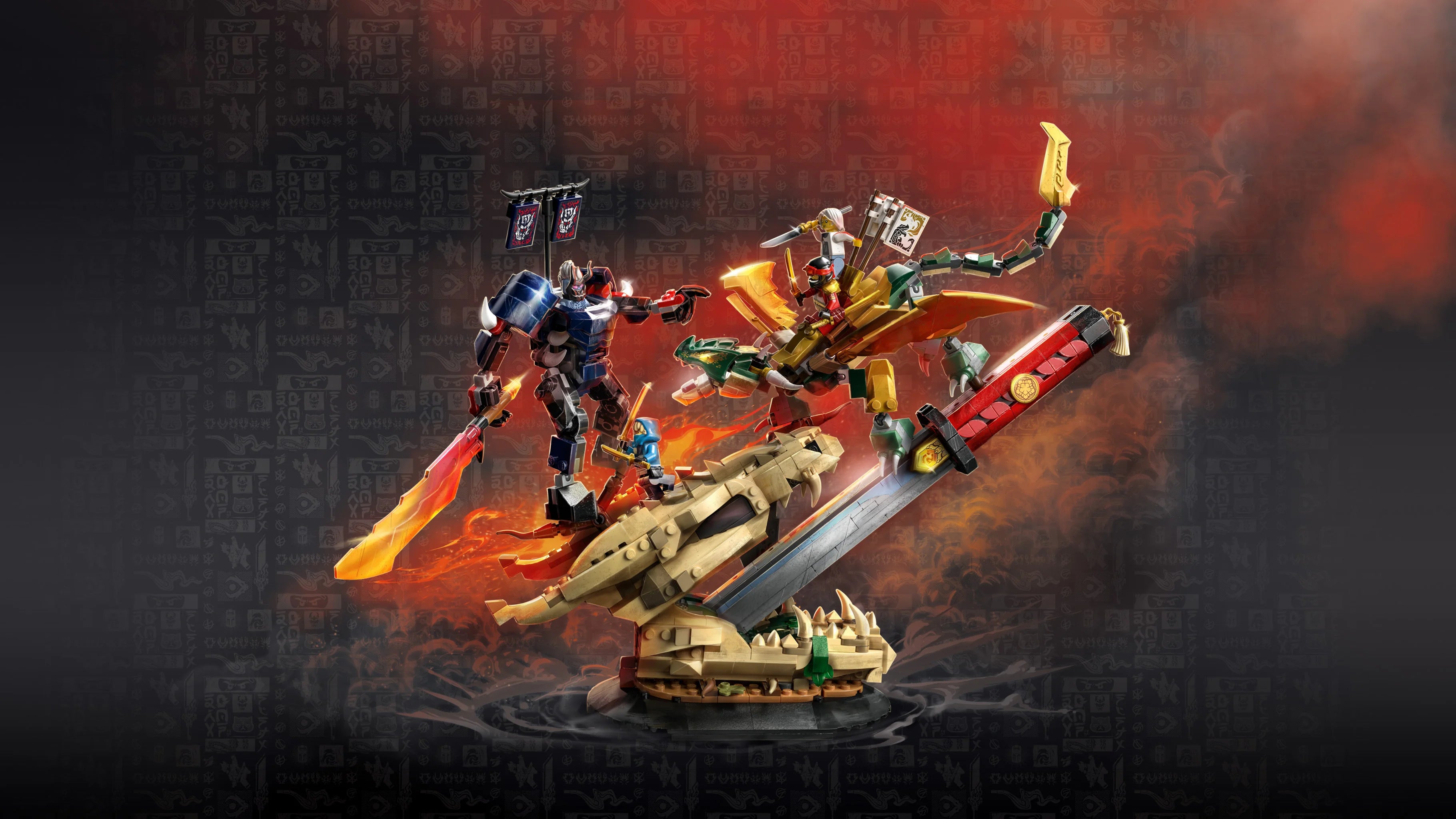 Lego Ninjago Battle At The Dragon’s Blade Toy 71871
