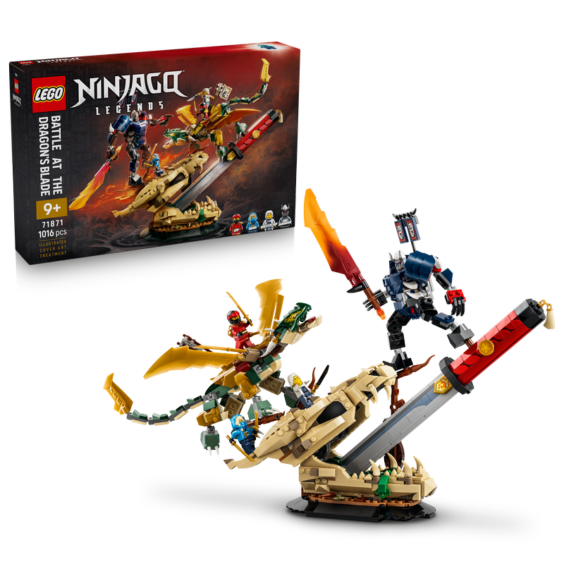 Lego Ninjago Battle At The Dragon’s Blade Toy 71871