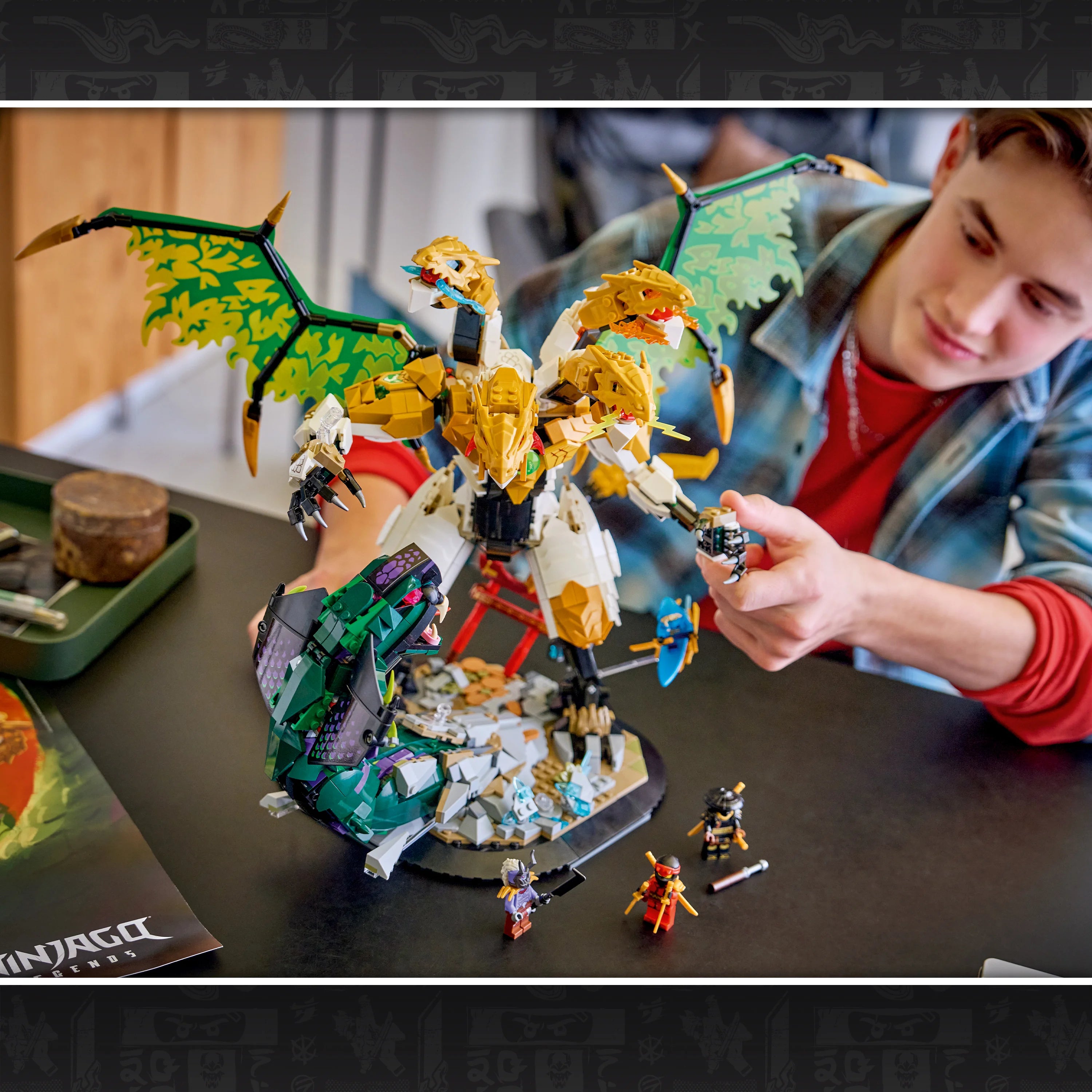 Lego Ninjago Ultra Dragon Battle Building Toy 71872