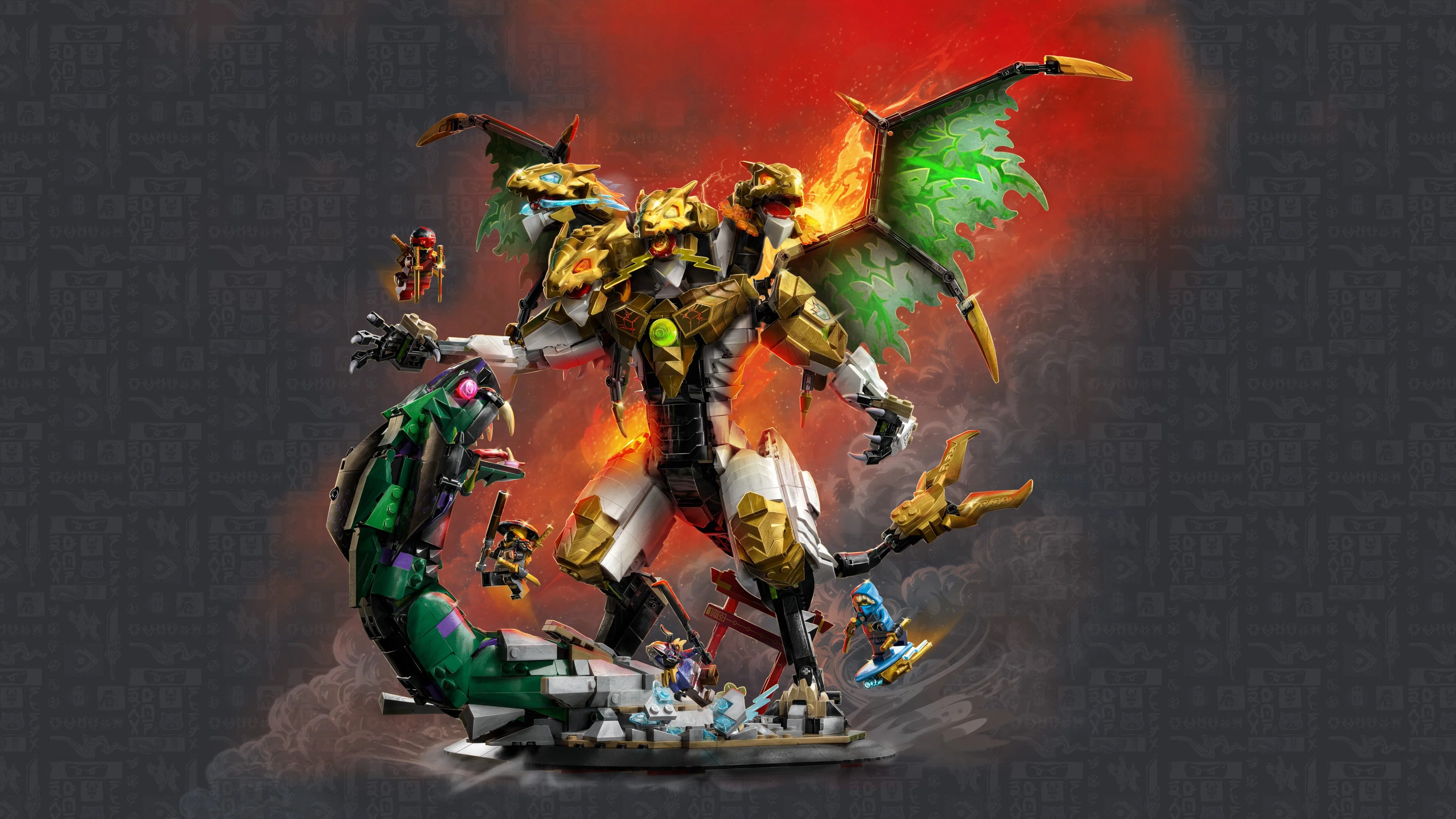 Lego Ninjago Ultra Dragon Battle Building Toy 71872