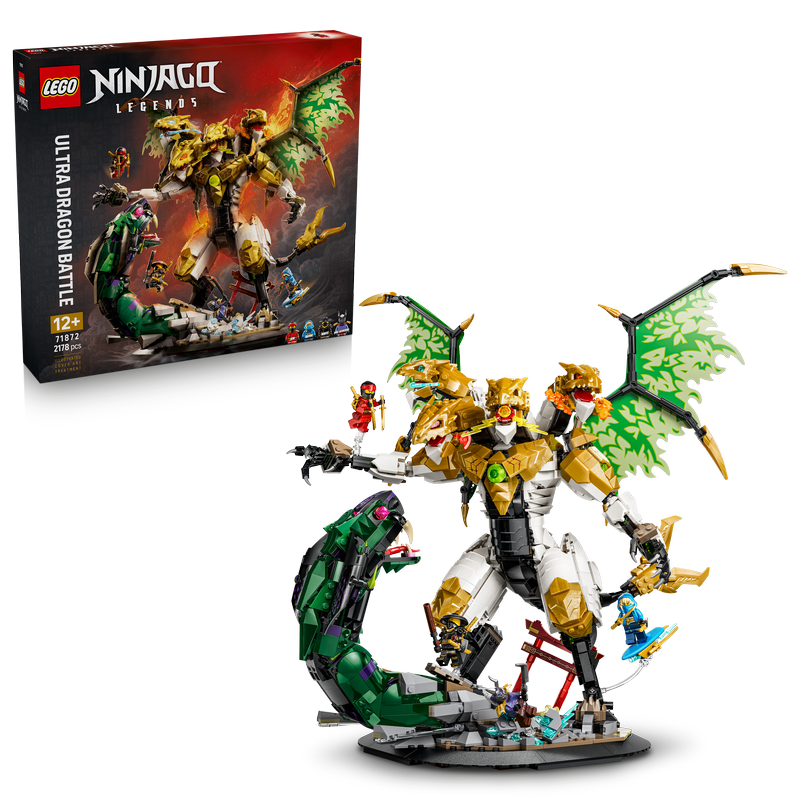 Lego Ninjago Ultra Dragon Battle Building Toy 71872