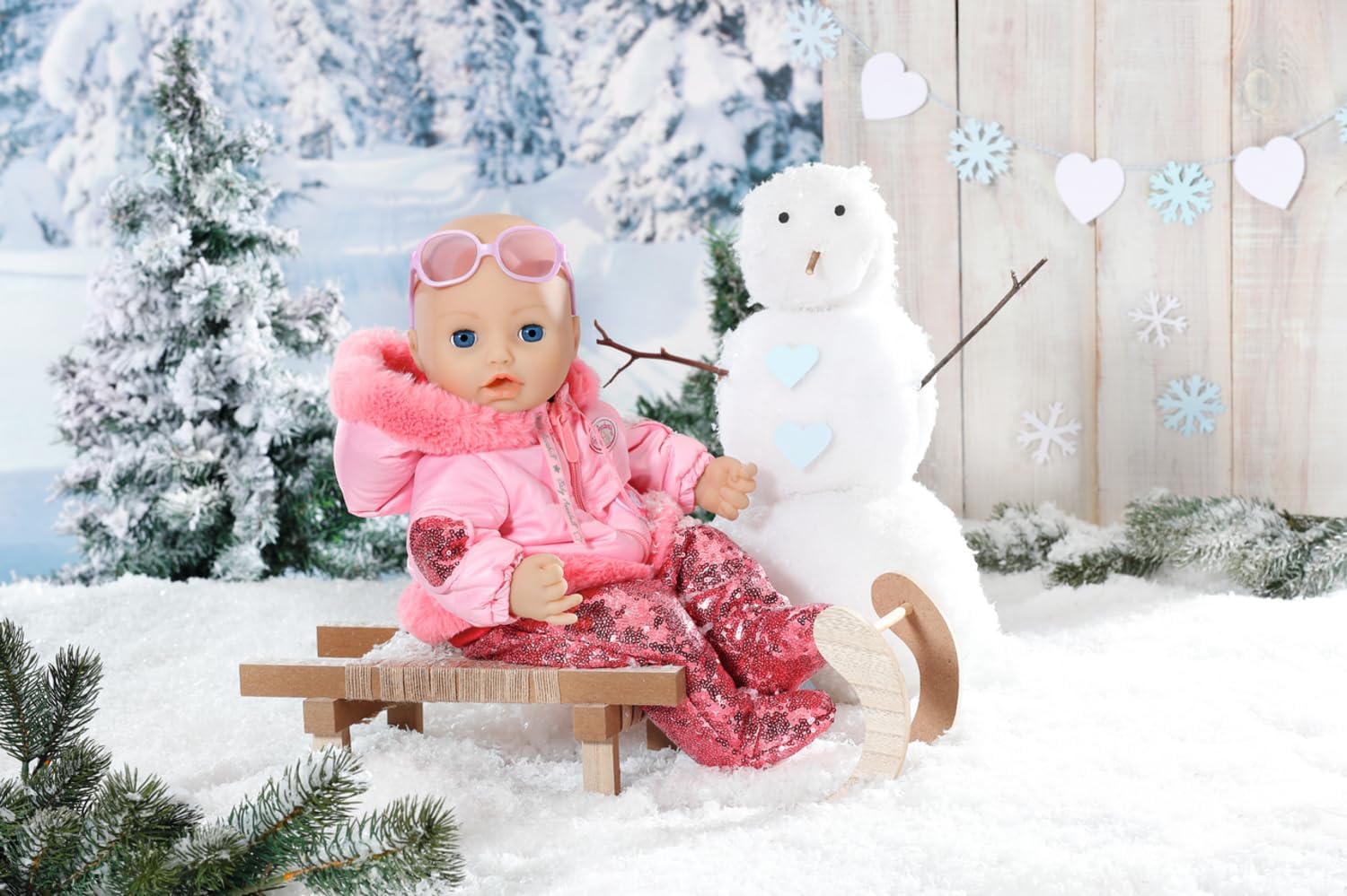 Baby Annabell Deluxe Wintertime Set 43Cm - Trendy & Warm Outfit