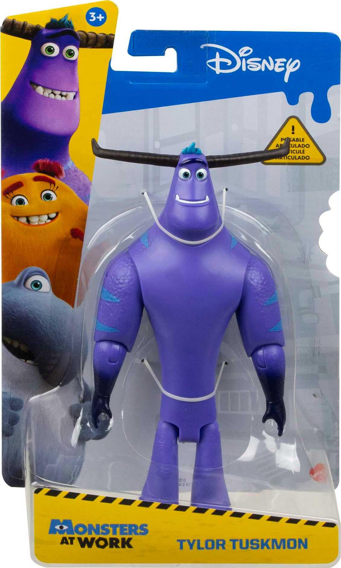 Disney Pixar Monsters At Work Tylor Tuskmon Figure