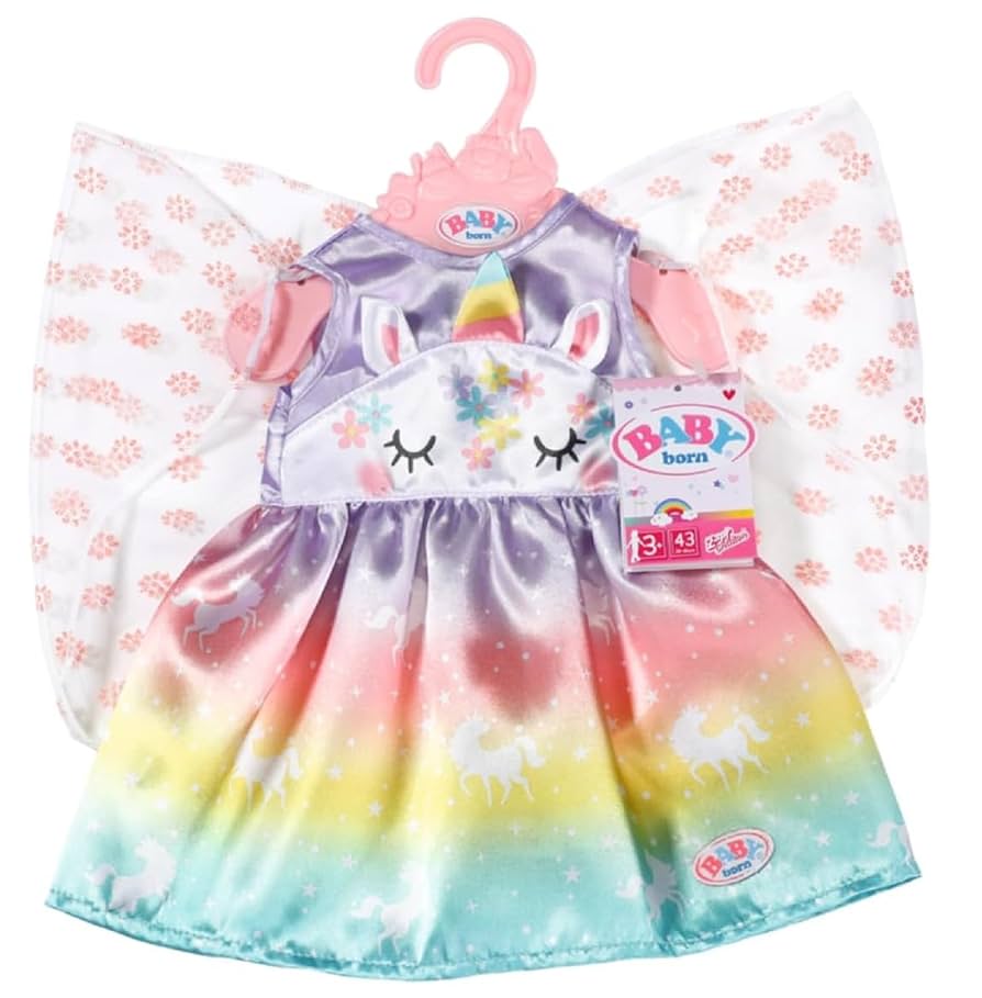 Baby Born Unicorn Fairy Outfit 43Cm