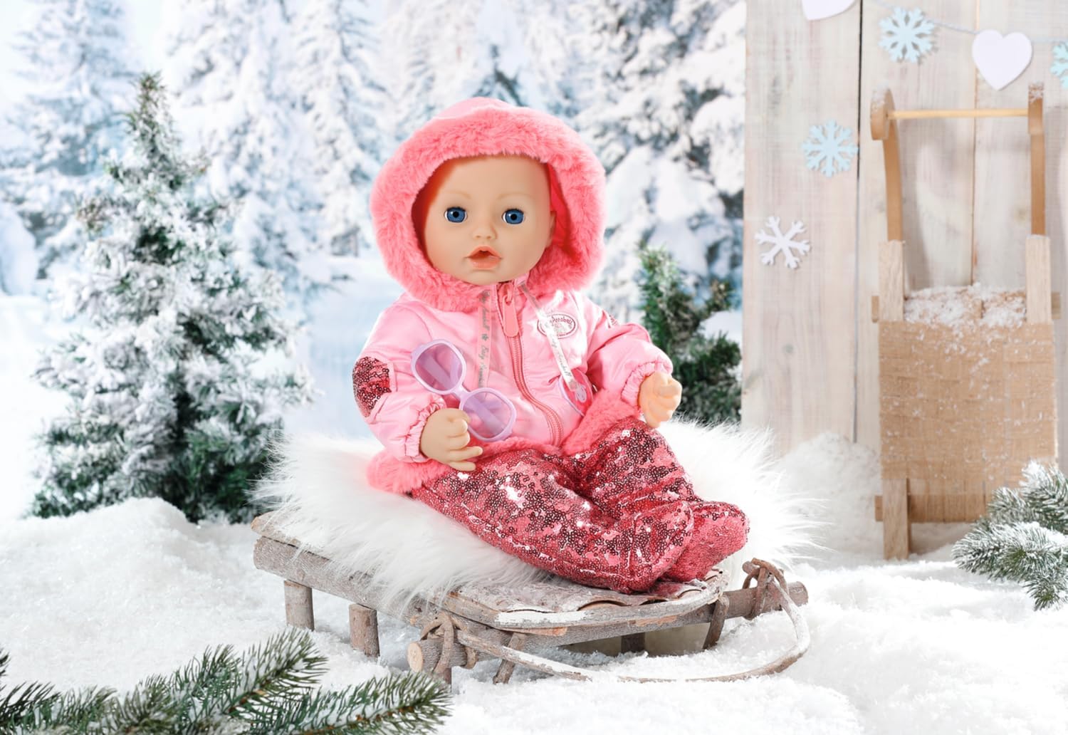 Baby Annabell Deluxe Wintertime Set 43Cm - Trendy & Warm Outfit