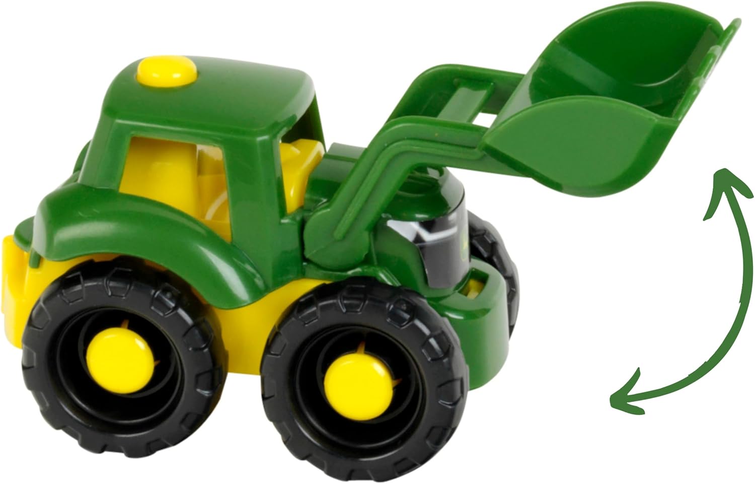 John Deere Mini Vehicles Assortment Tractor And Combine Harvester 1:50 Sturdy Sandpit Vehicle Made Of Robust, Recyclable Plastic