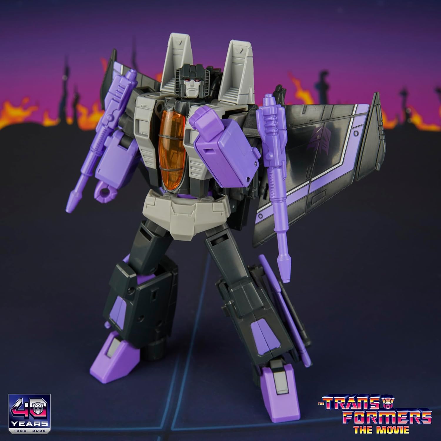 Transformers Studio Series Transformers: The Movie Skywarp Voyager Class 16.5-Cm Converting Action Figure