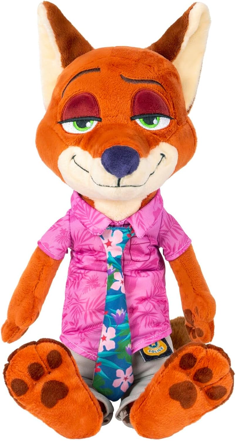 Disney Zootropolis 2 Talking Nick 25Cm Soft Toy