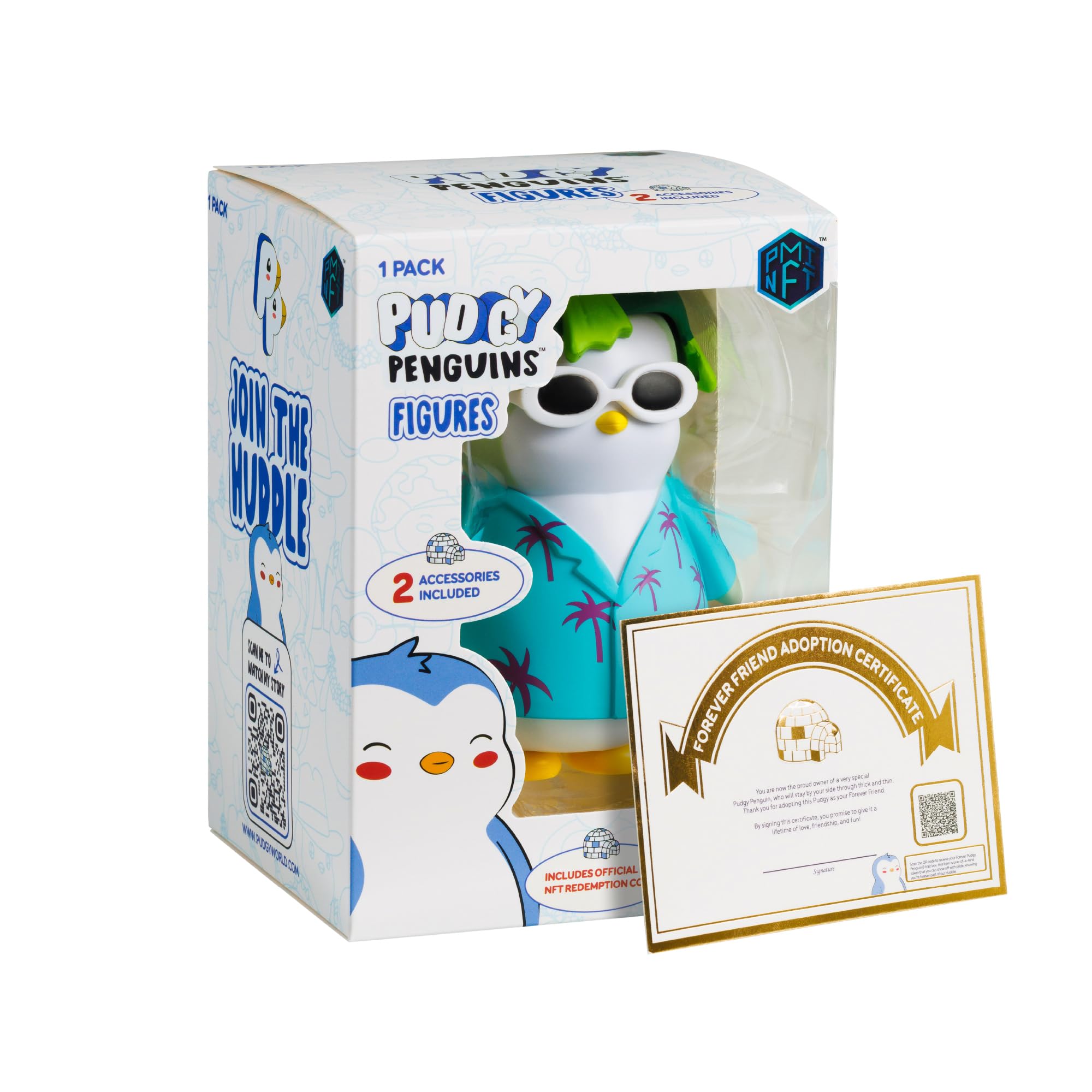 Pudgy Penguins Action Figure Fish Style