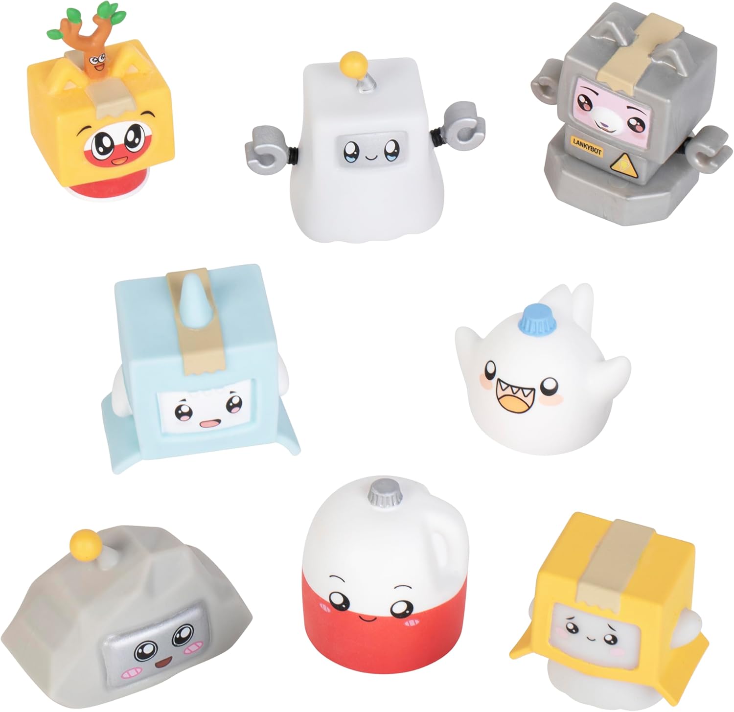 Lankybox Mini Mystery Squishies – Series 7 Collectible Mini Squishy Figures