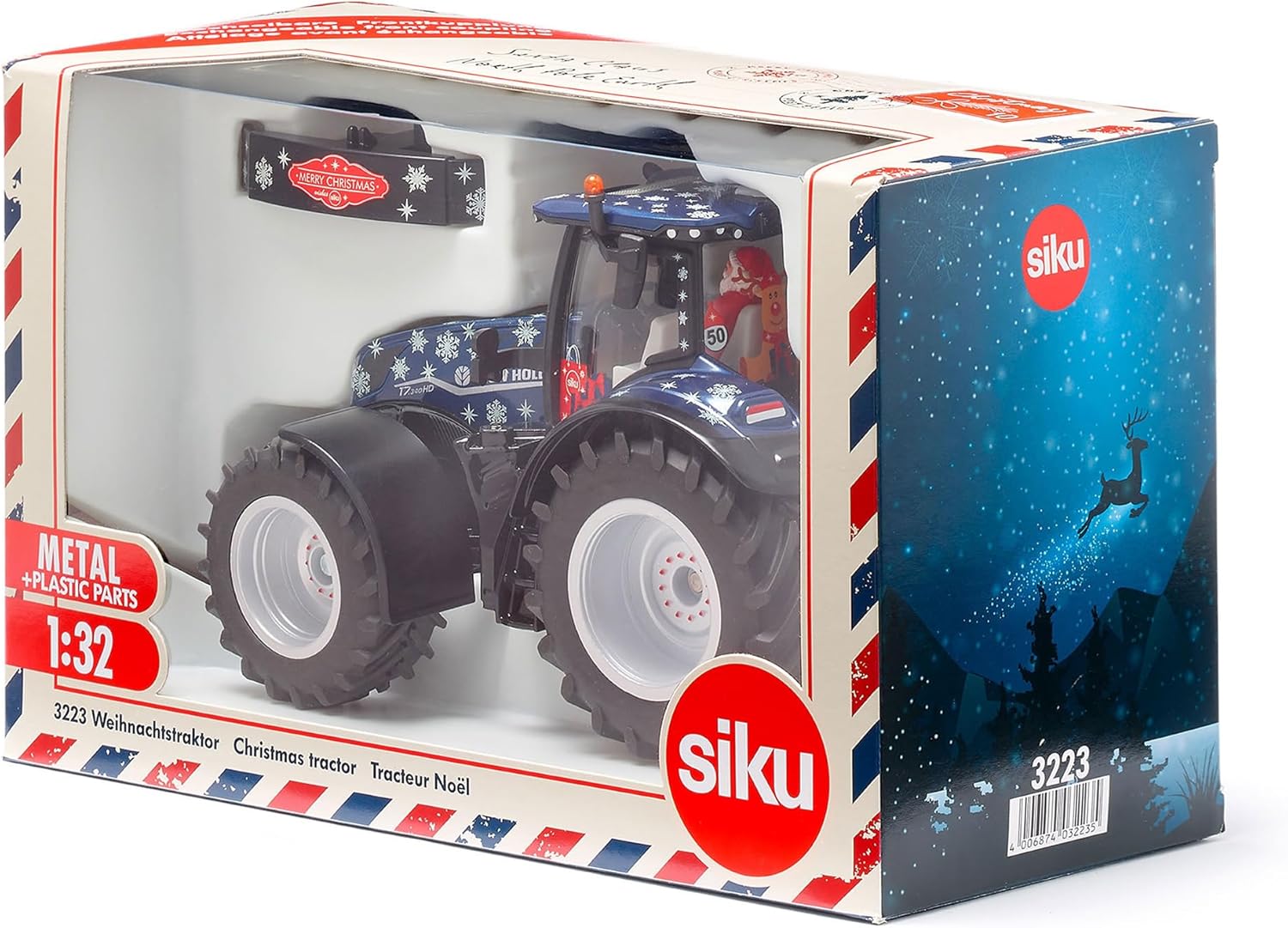 Siku New Holland Christmas Tractor