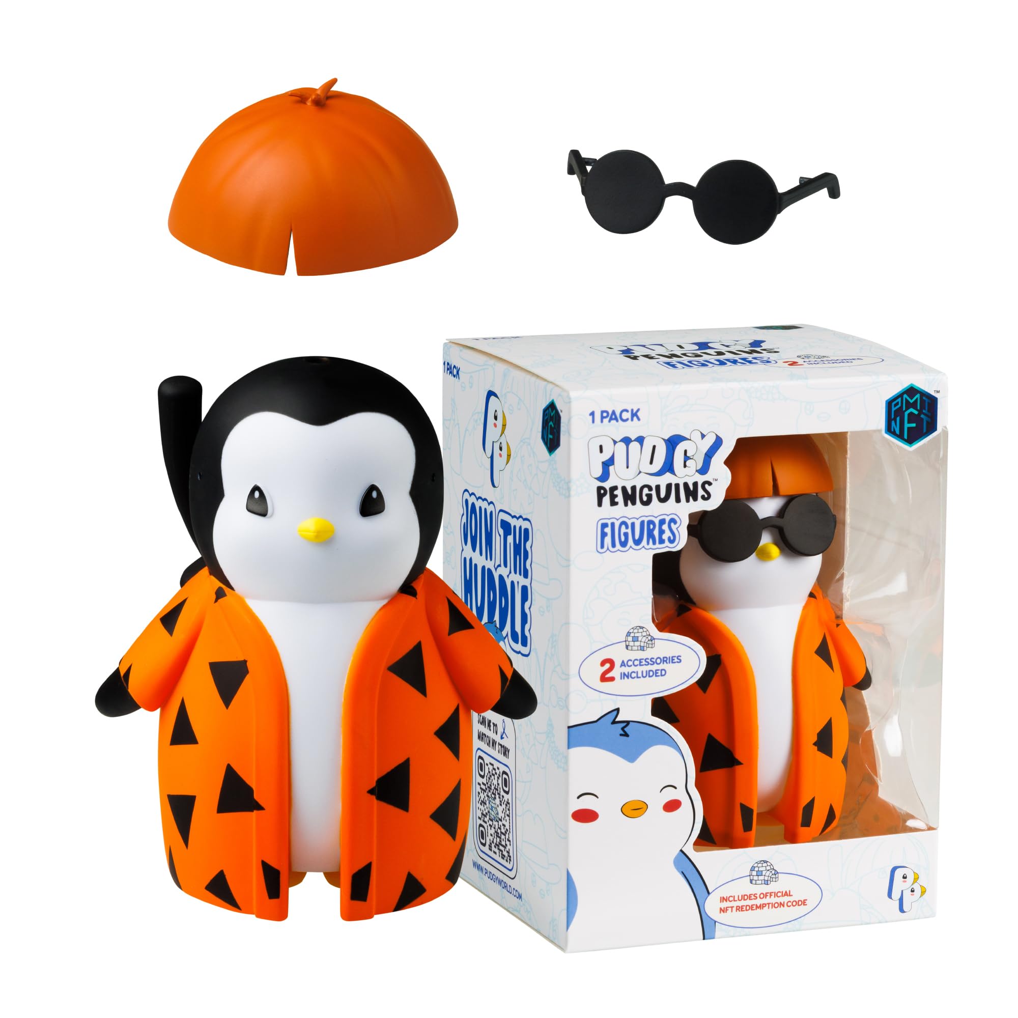 Bandai Pudgy Penguins Action Figure Kimono Style