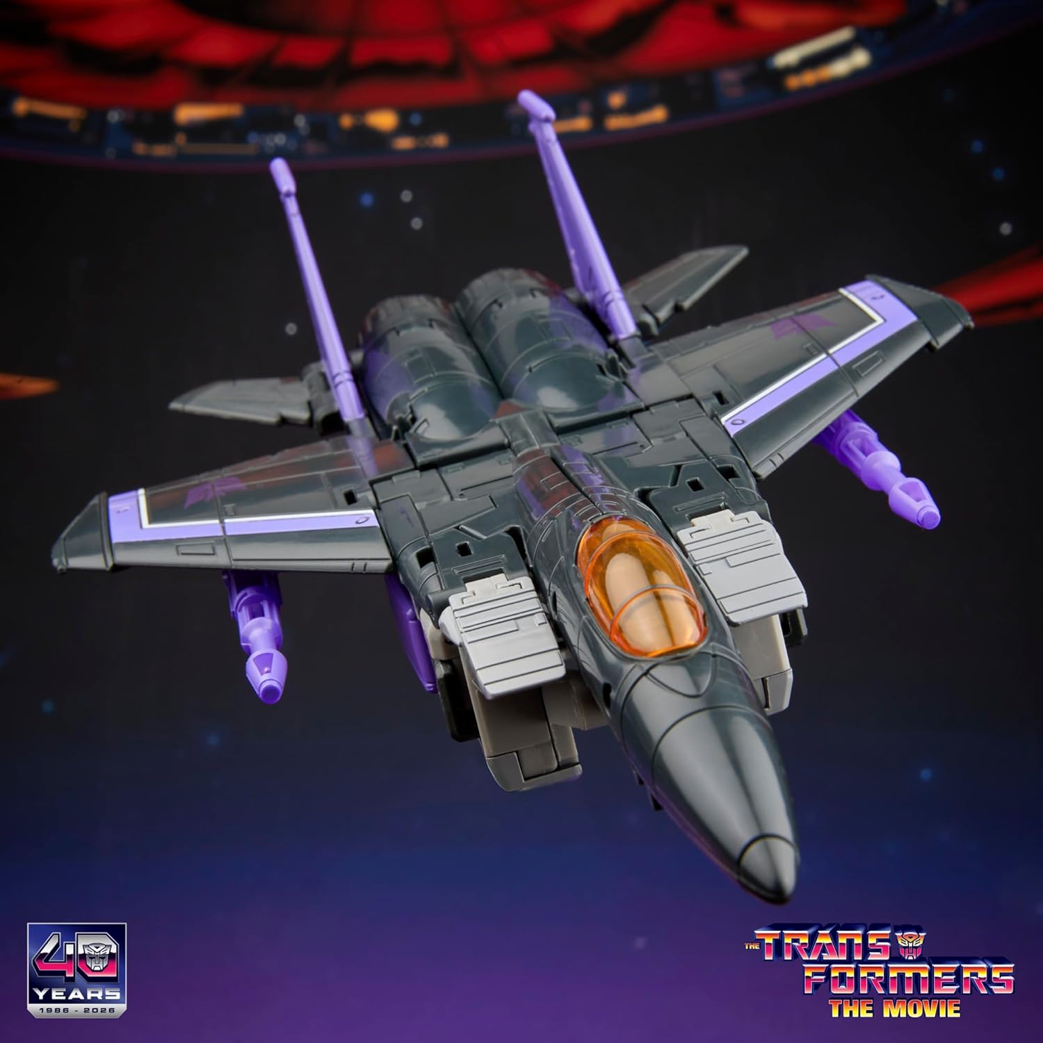 Transformers Studio Series Transformers: The Movie Skywarp Voyager Class 16.5-Cm Converting Action Figure