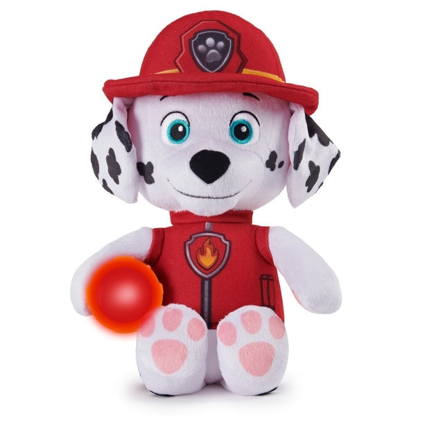Paw Patrol Snuggle Up Marshall Plush With Torch And Sounds