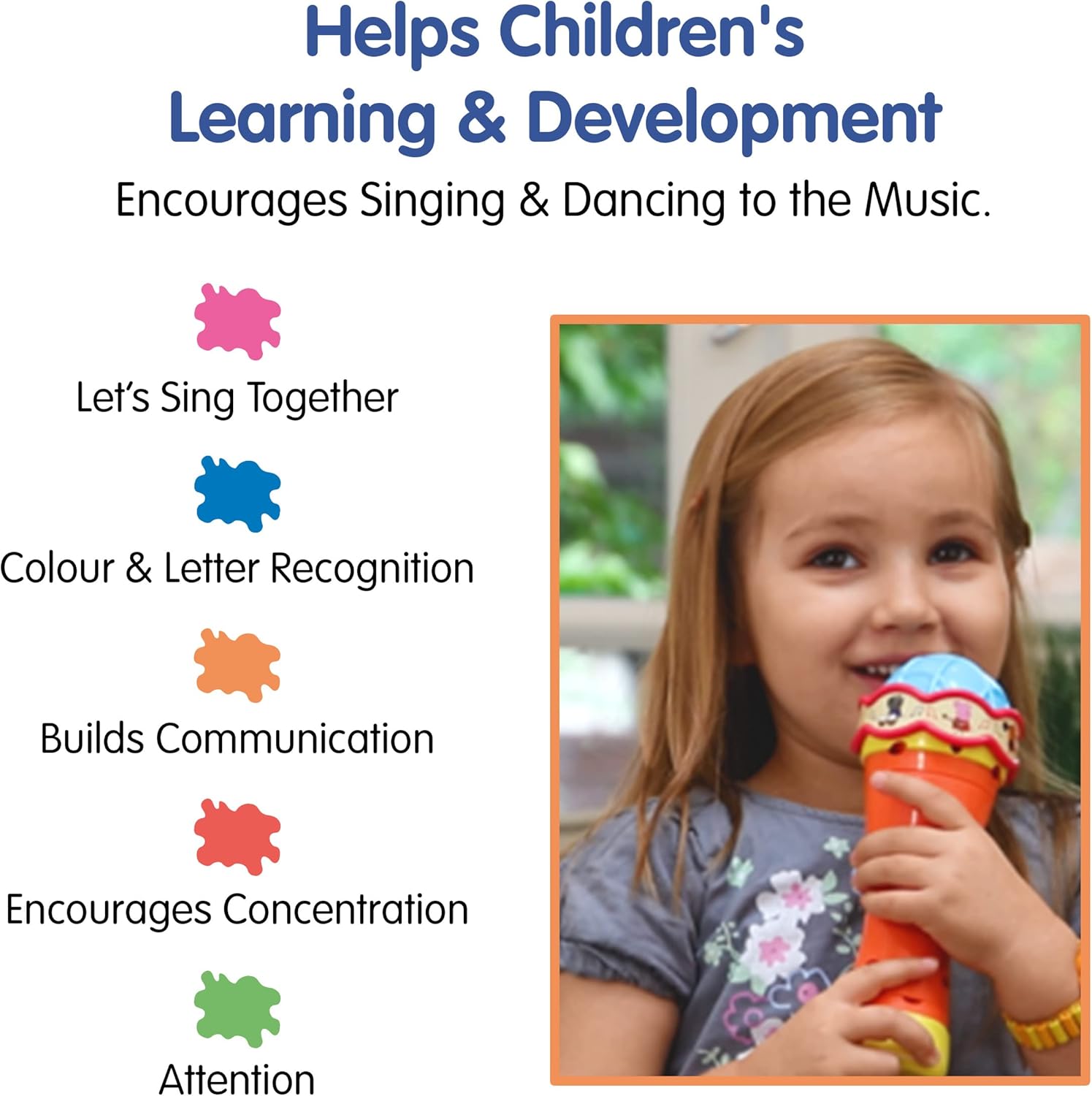 Peppa Pig Singalong And Learn Microphone Electronic Toy