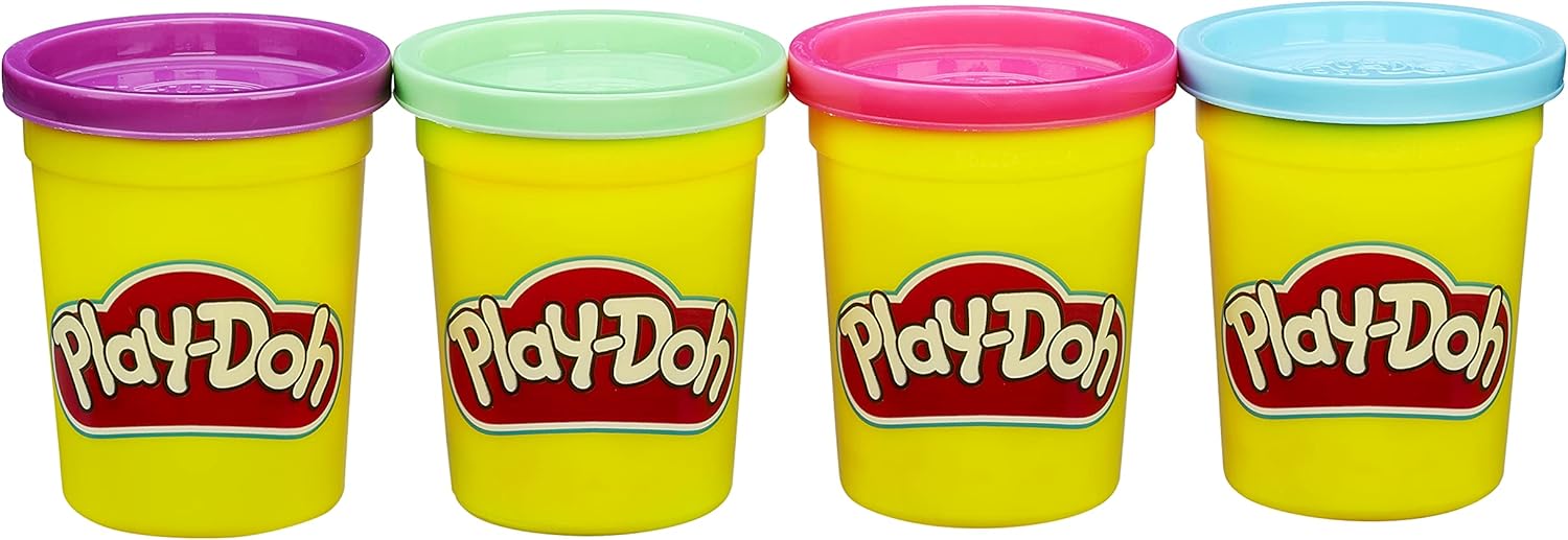 Play-Doh Modelling Compound 4-Pack Of 112 G Cans (Assorted Colours)