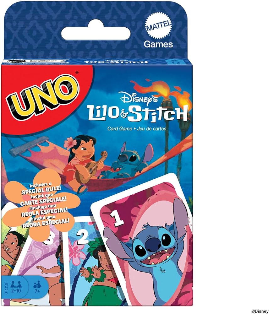 Uno Disney's Lilo And Stitch
