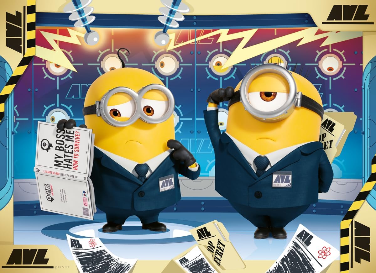 Ravensburger Despicable Me 4 - 4X 100-Piece Jigsaw Puzzle Bumper Pack