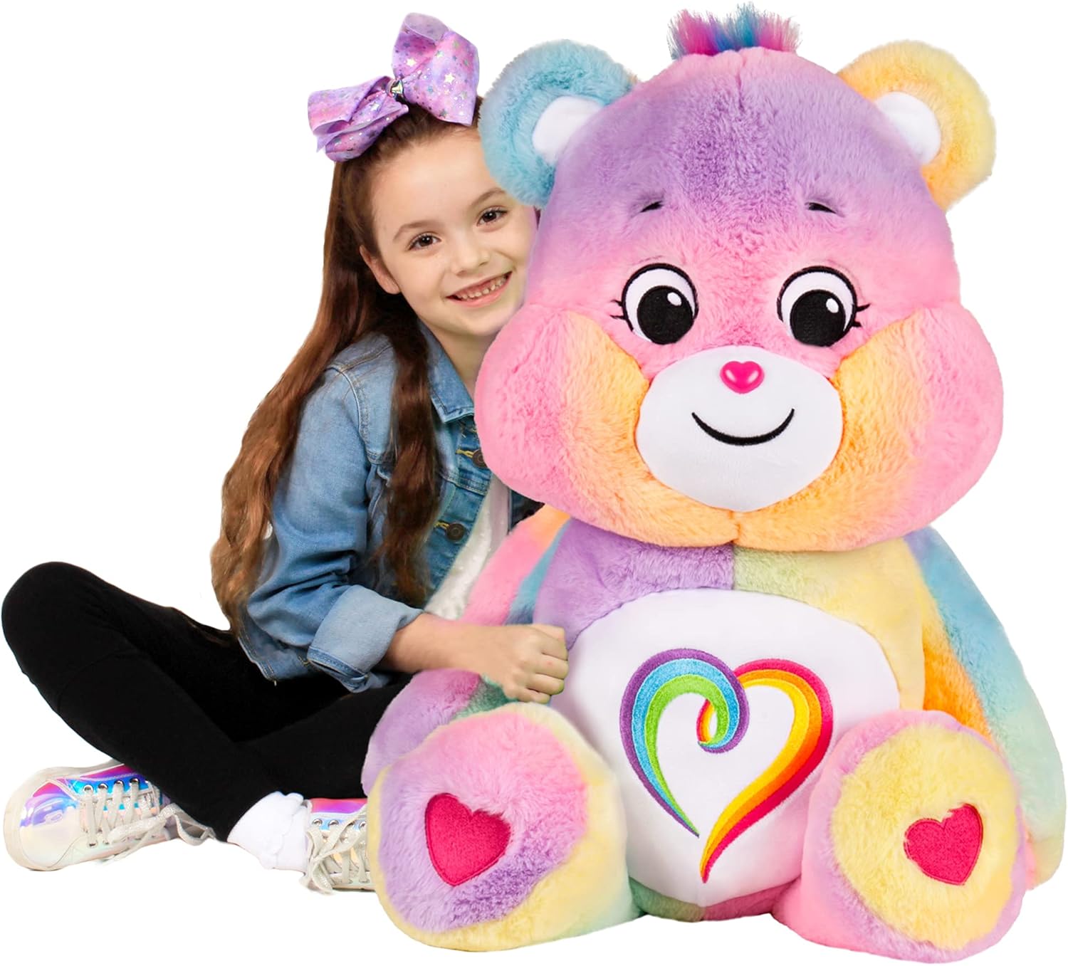 Care Bears Jumbo Togetherness Bear Plush 60Cm Giant Teddy Bear