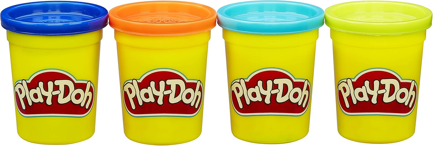 Play-Doh Modelling Compound 4-Pack Of 112 G Cans (Assorted Colours)