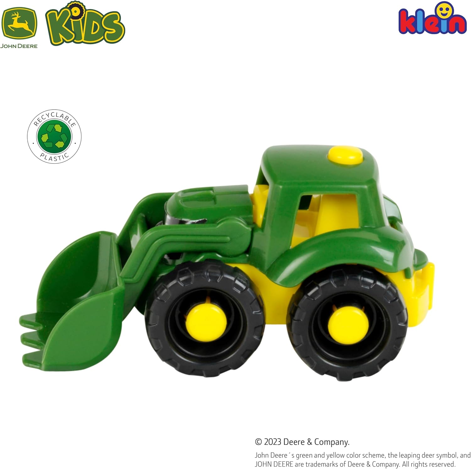 John Deere Mini Vehicles Assortment Tractor And Combine Harvester 1:50 Sturdy Sandpit Vehicle Made Of Robust, Recyclable Plastic