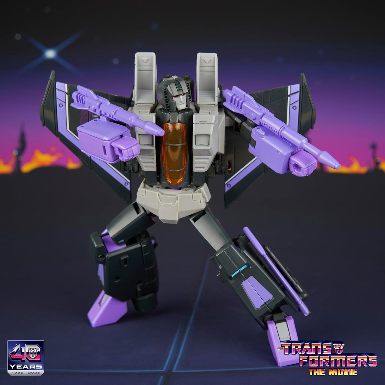 Transformers Studio Series Transformers: The Movie Skywarp Voyager Class 16.5-Cm Converting Action Figure