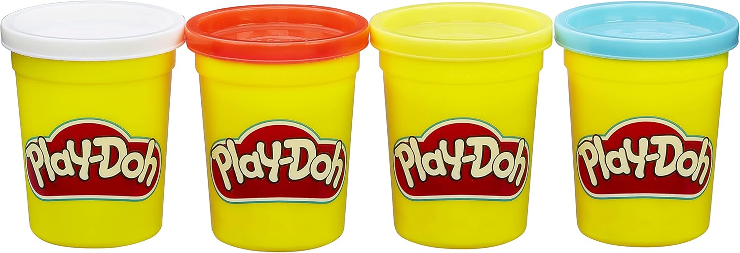 Play-Doh Modelling Compound 4-Pack Of 112 G Cans (Assorted Colours)