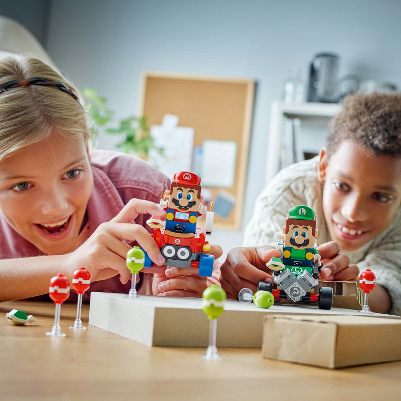 Lego® Super Mario™: Mario Kart™ – Baby Mario Vs. Baby Luigi Toy 72034