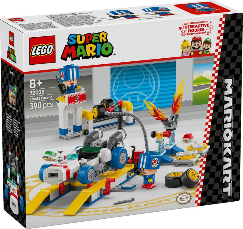 Lego® Super Mario™: Mario Kart™ – Toad’s Garage 72035