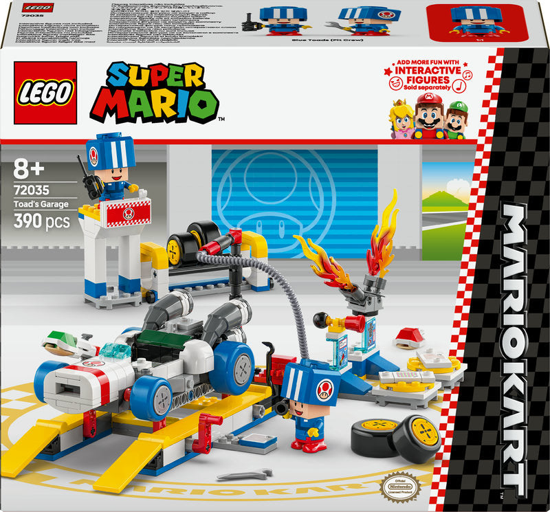 Lego® Super Mario™: Mario Kart™ – Toad’s Garage 72035