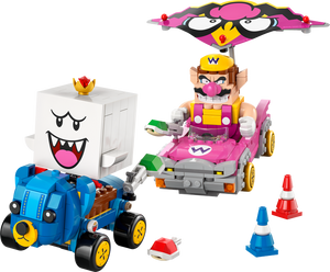 Lego® Super Mario™: Mario Kart™ – Wario & King Boo Figures And 2 Karts 72038