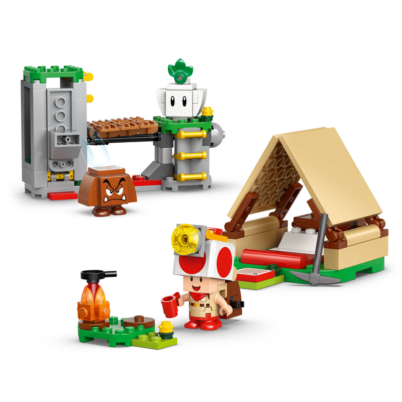 Lego® Super Mario™ Captain Toad’s Camp Toy For Boys, Girls And Any Fans 72040