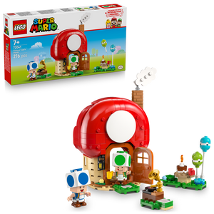 Lego® Super Mario™ Party At Toad’s House Toy For Boys, Girls And Any Fans 72041